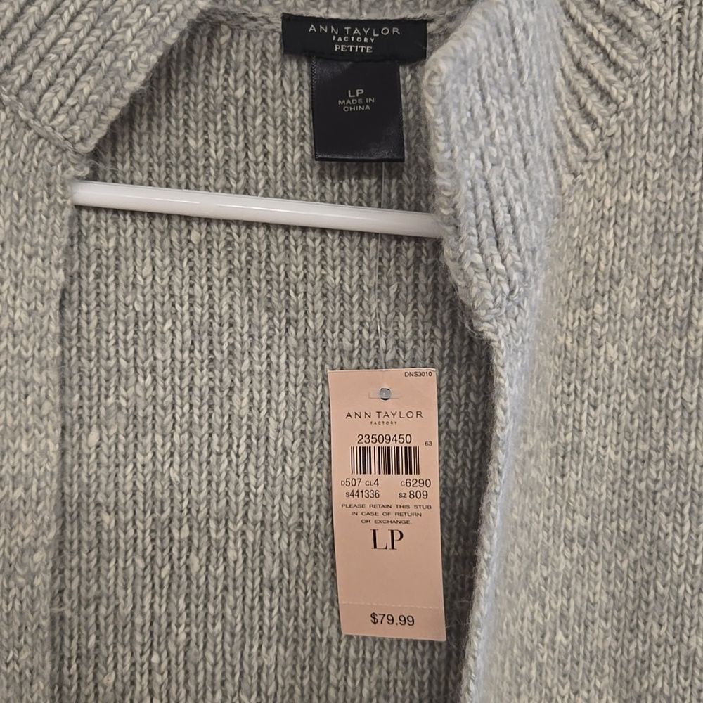 Ann Taylor Factory Sweater Vest Pullover - Picture 3 of 4